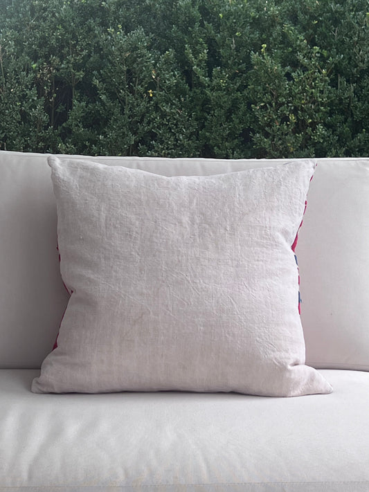 Vintage Suzani Embroidered Pillow