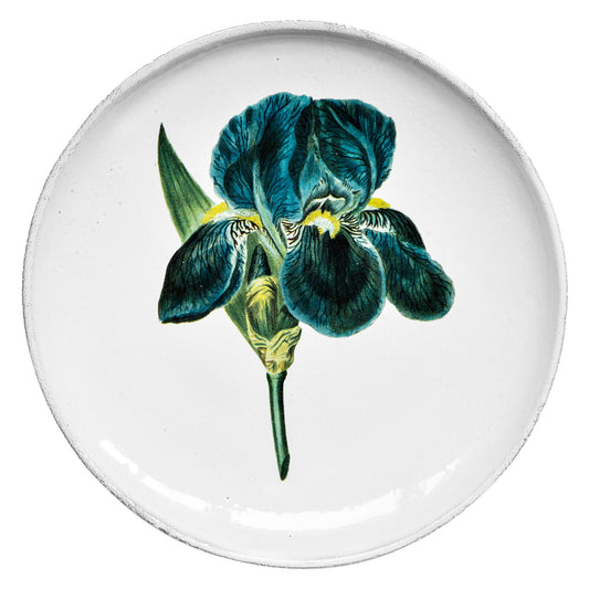 John Derian Blue Flower Dinner Plate