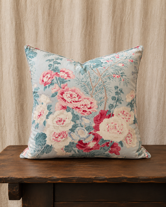Vintage French Floral Pillow