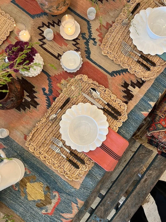 Rectangle Scalloped Placemat