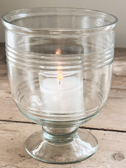 Hand-Blown Stripe Hurricane