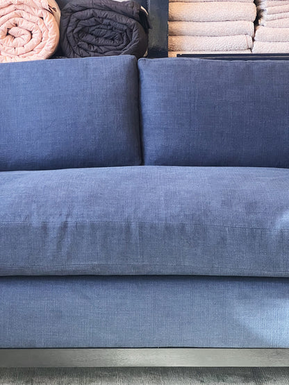 Bespoke Belgian Linen Loveseat