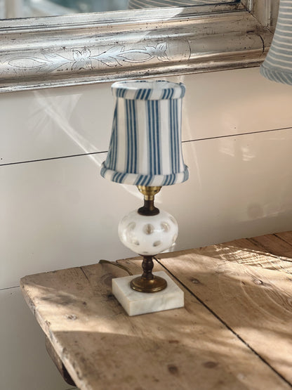 Vintage Petite Lamp with Glass Base