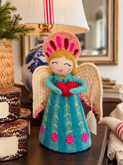 Hand-Felted Angel