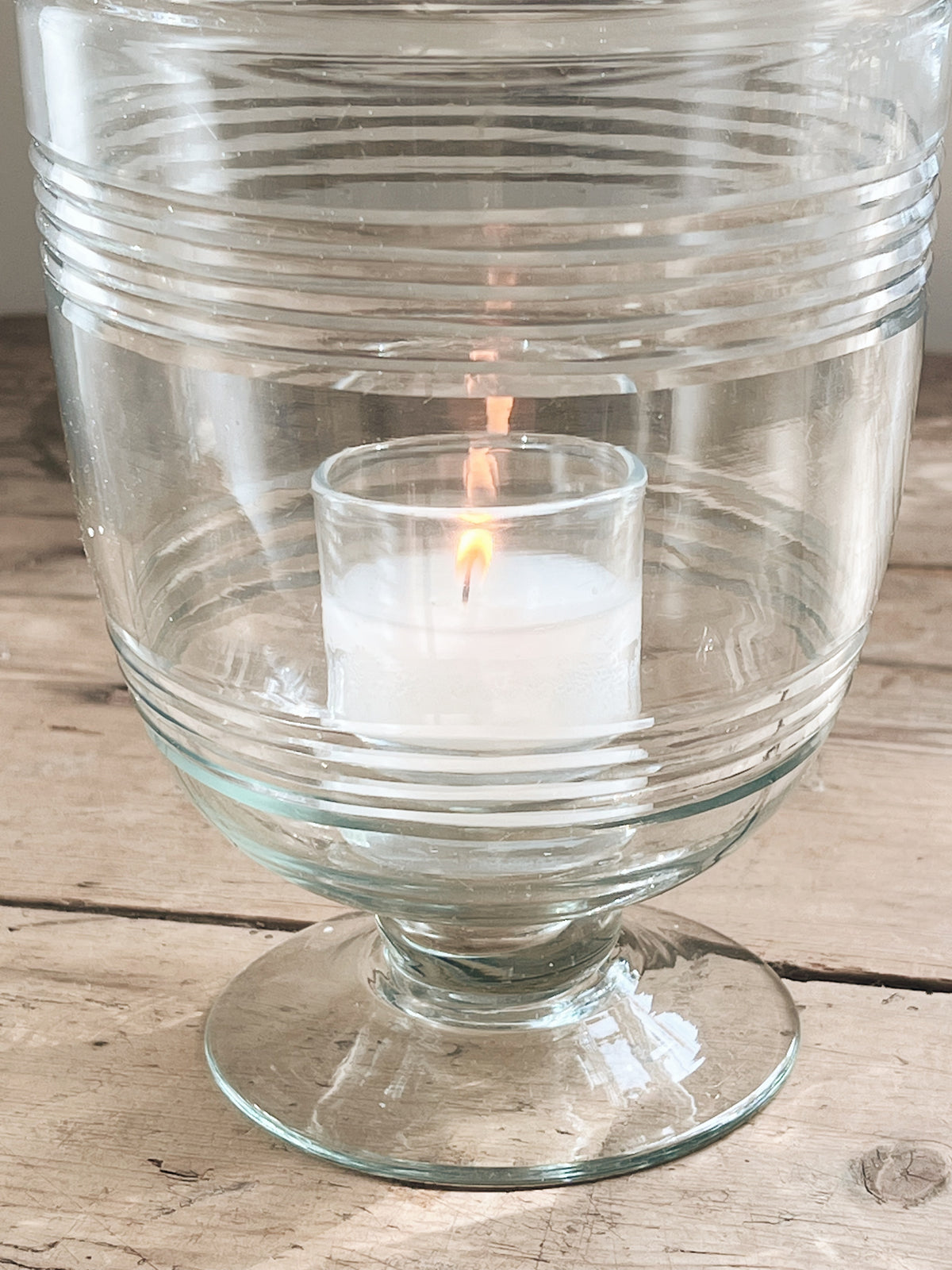 Hand-Blown Stripe Hurricane