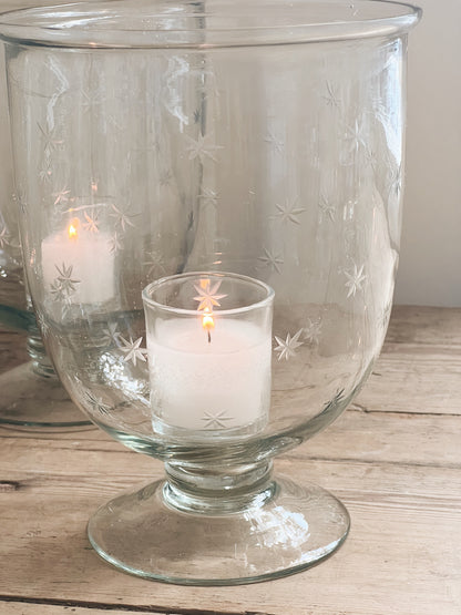 Hand-Blown Star Hurricane