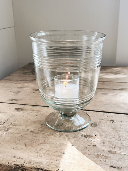 Hand-Blown Stripe Hurricane
