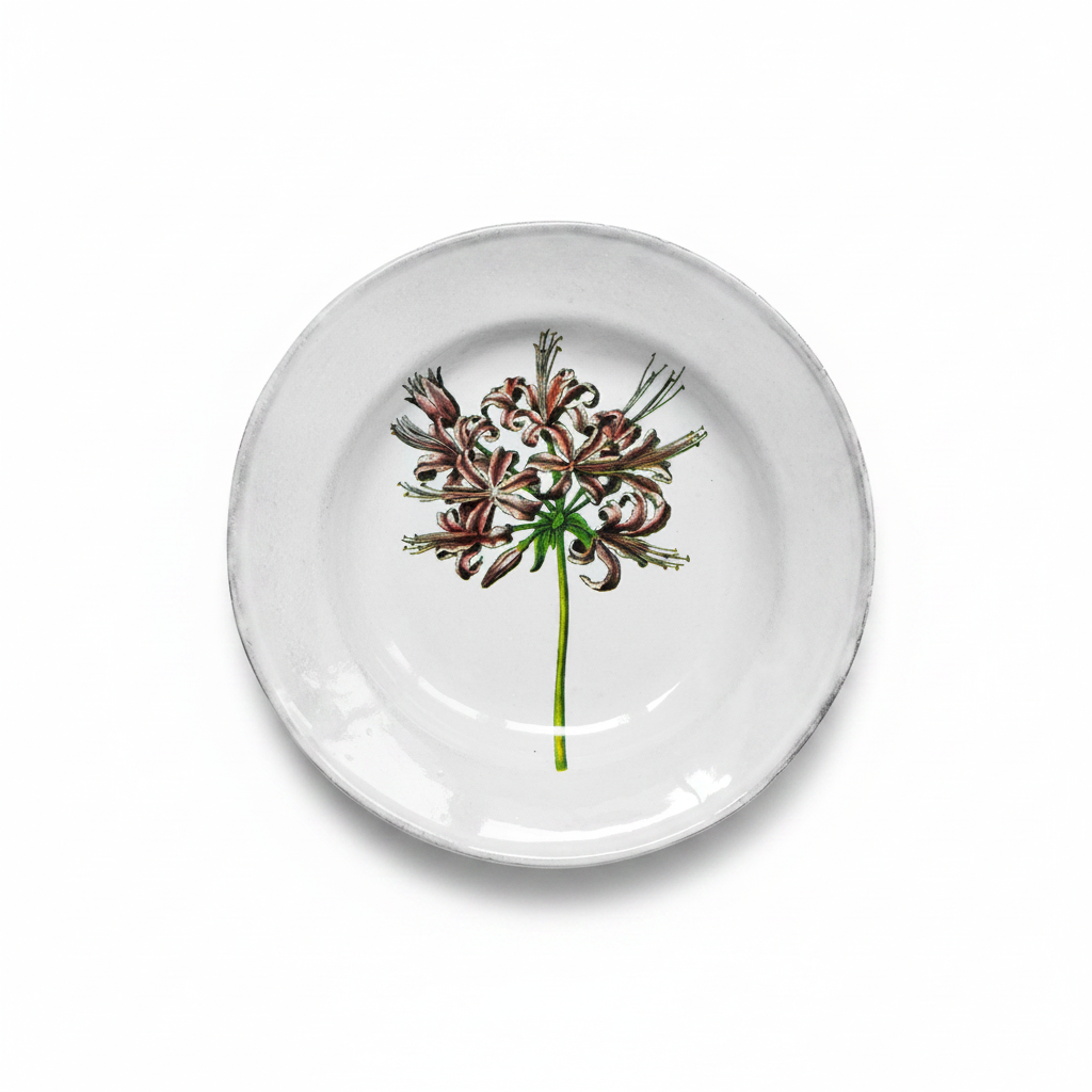 John Derian Guernsey Lily Soup Plate