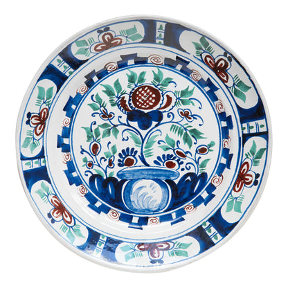 John Derian Dutch Urn Dinner Plate