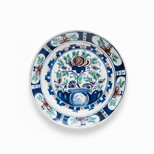 John Derian Dutch Urn Dinner Plate