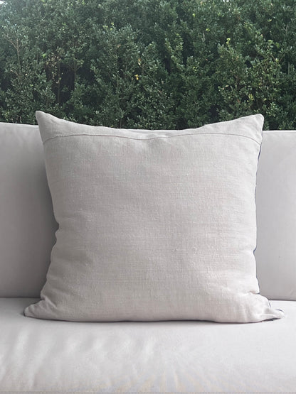Vintage French Soft Woven Stripe Pillow