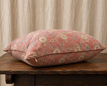 Vintage French Floral Medallion Pillow