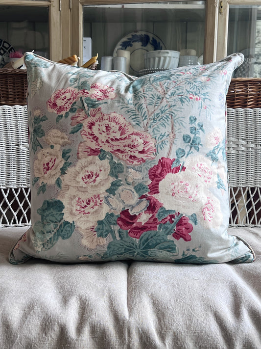Vintage French Floral Pillow