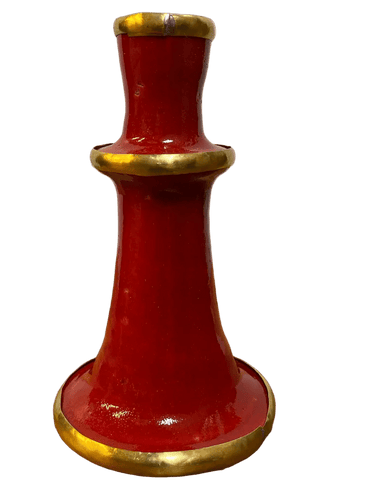 Handmade Glazed Taper Candle Holder