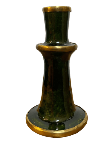 Handmade Glazed Taper Candle Holder