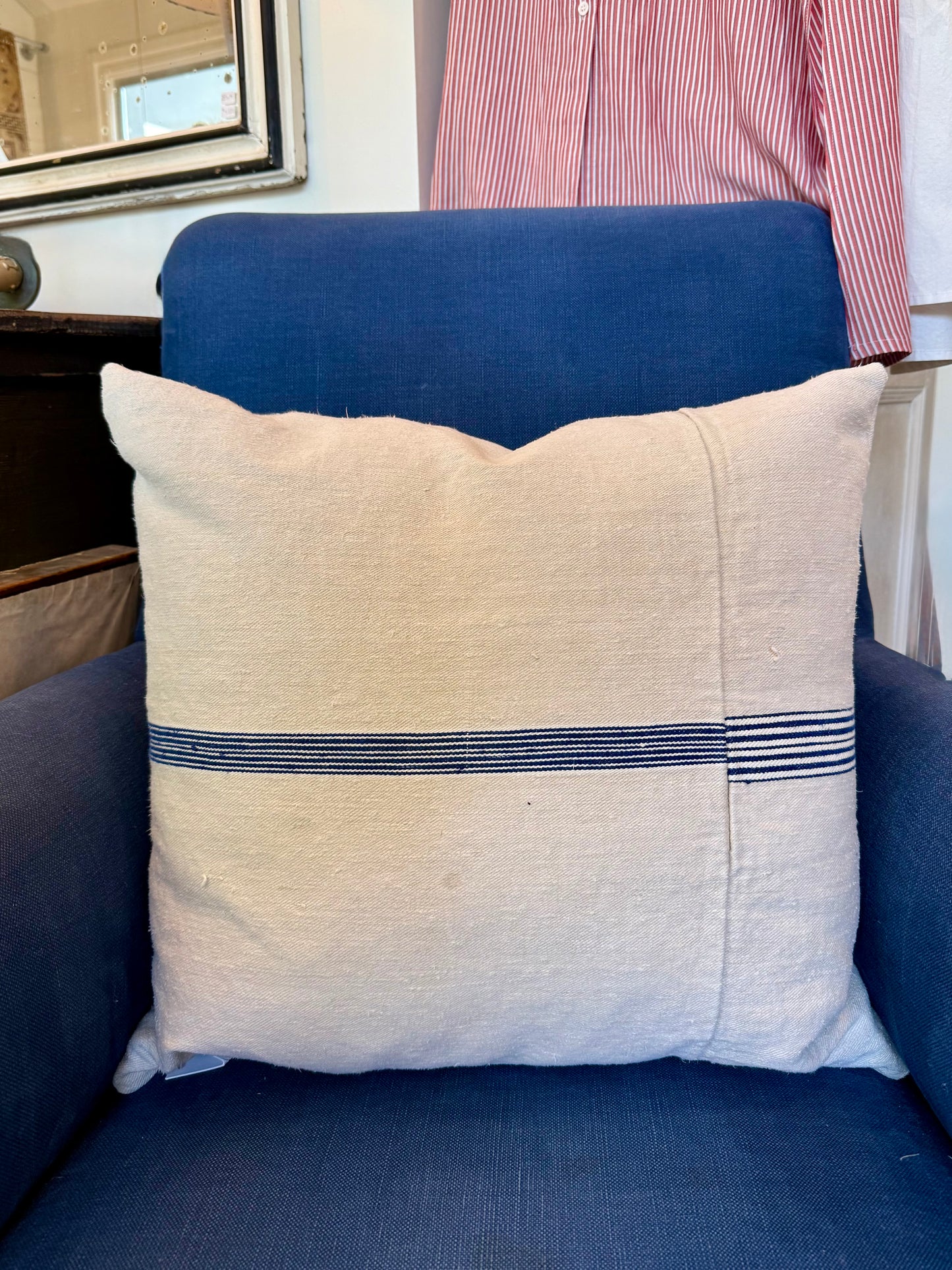 Vintage Blue Stripe