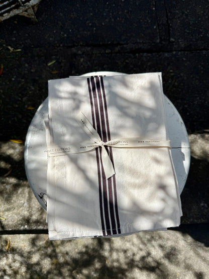 Charvet Editions Neutral Piano Tea Towel