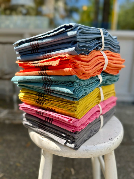 Charvet Editions Colored Piano Tea Towel