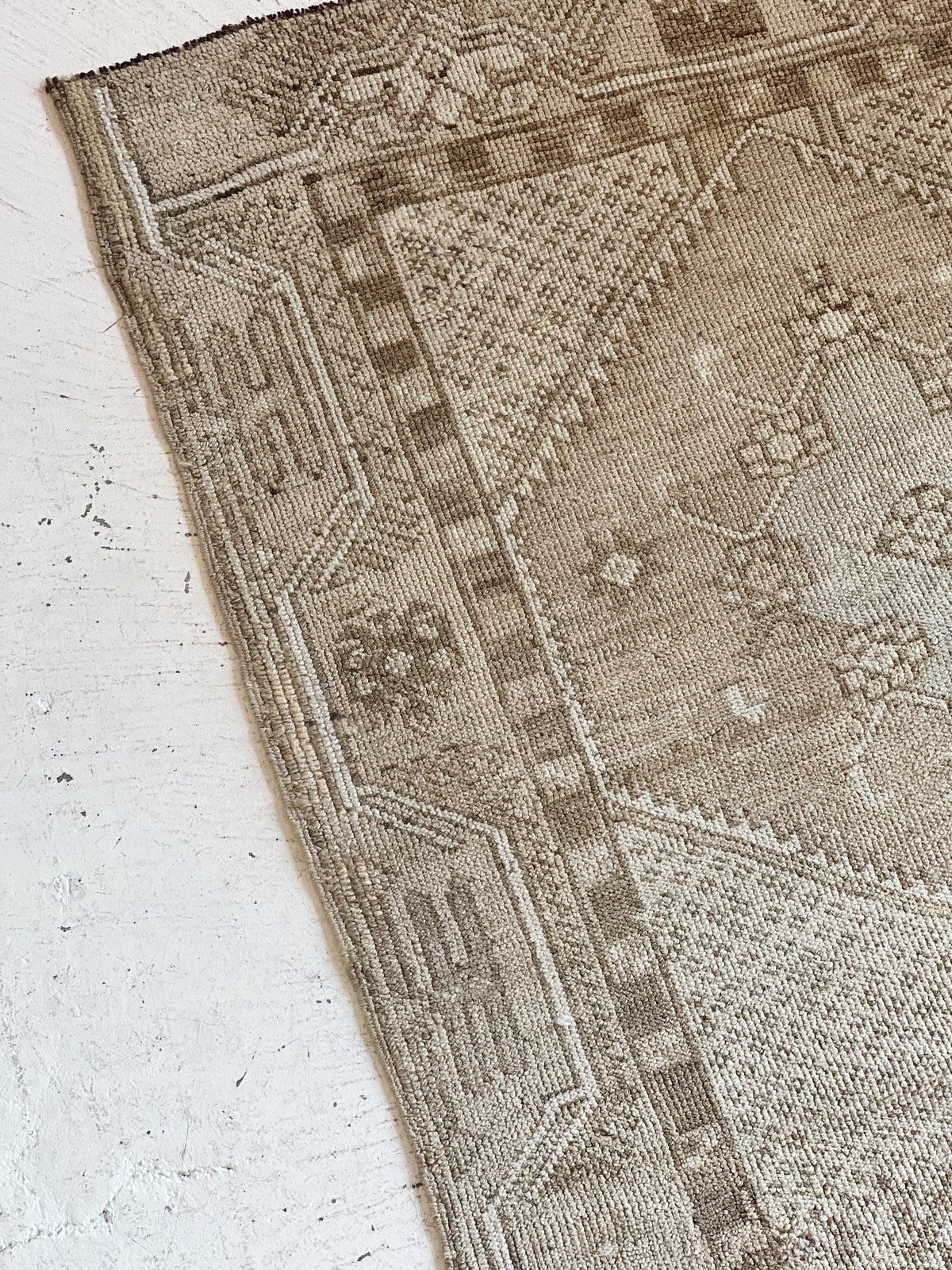 Vintage Turkish Runner in Neutrals