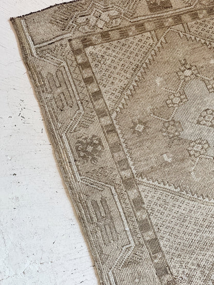 Vintage Turkish Runner in Neutrals