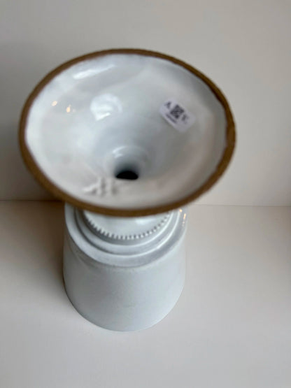 Astier de Villatte Tall Wide-Mouth Vase