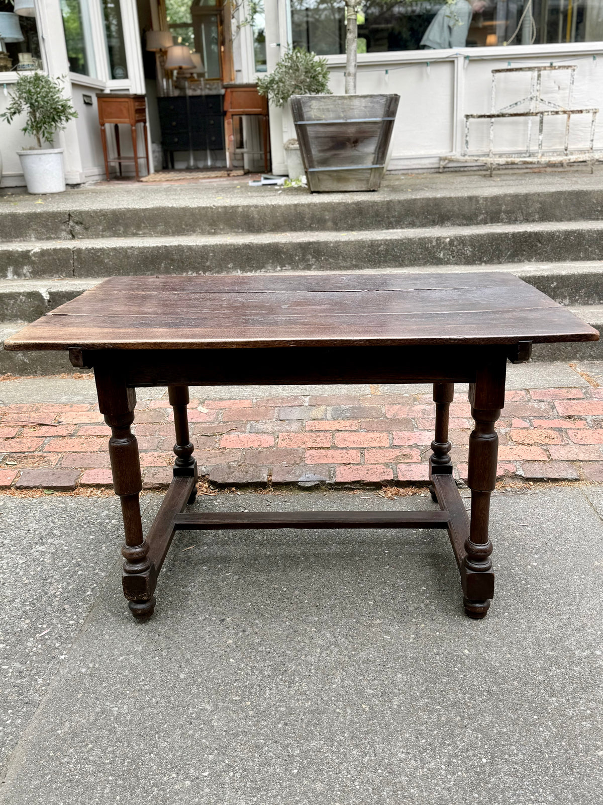 17th Century English Oak Farm Table