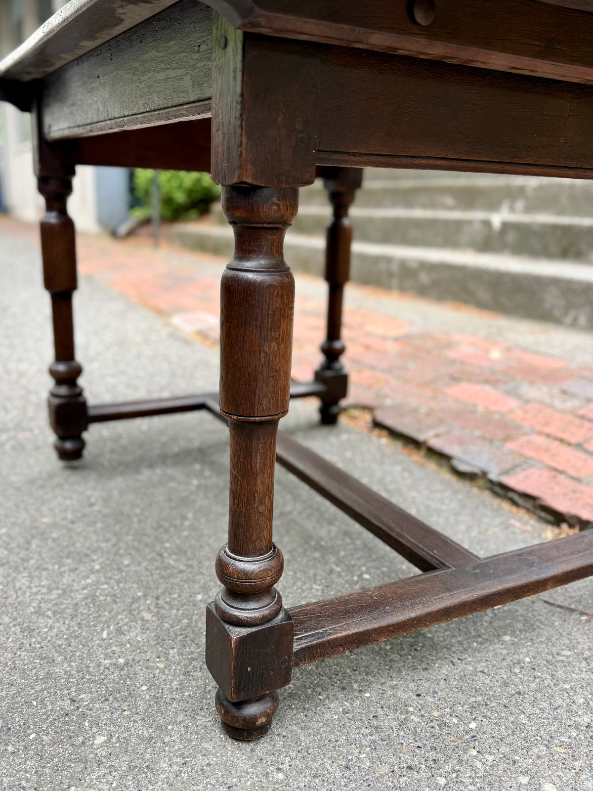 17th Century English Oak Farm Table