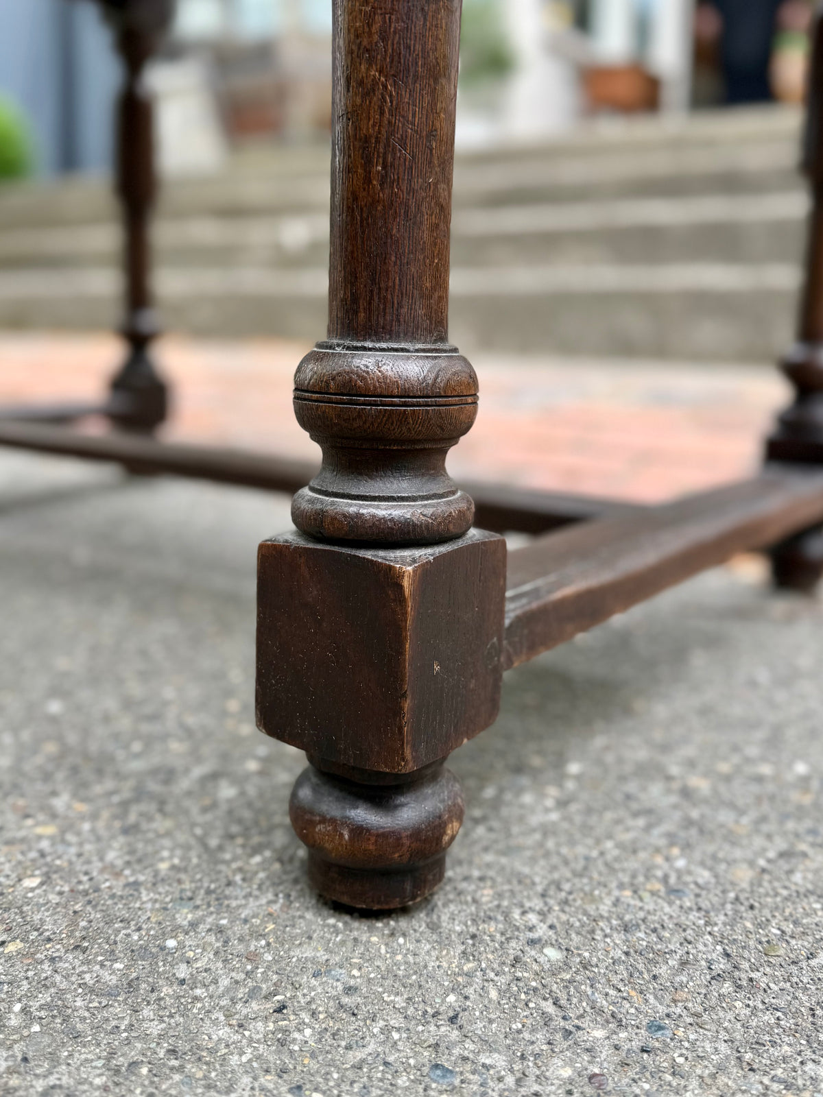 17th Century English Oak Farm Table