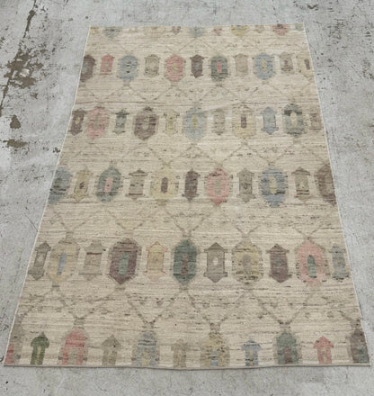 Vintage Medium Rug in Soft Neutrals & Pastels