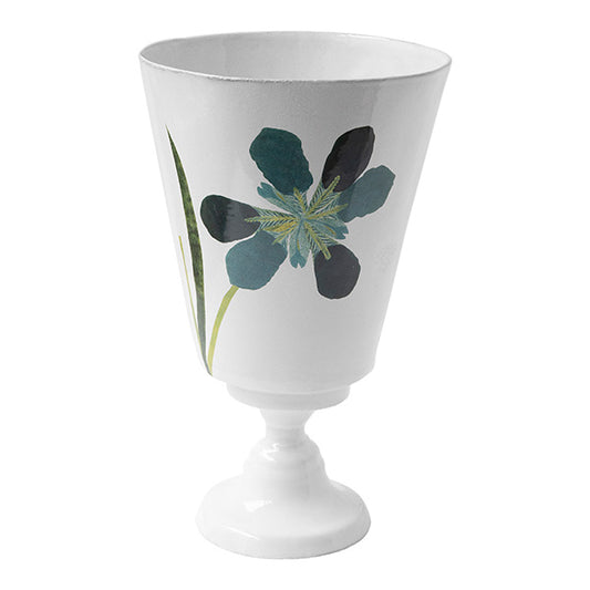 John Derian Blue Iris Vase