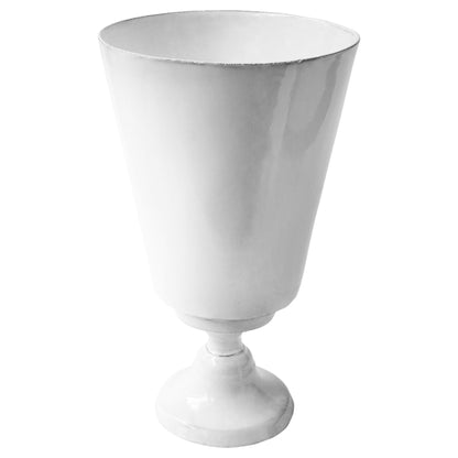 Tall Wide-Mouth Vase